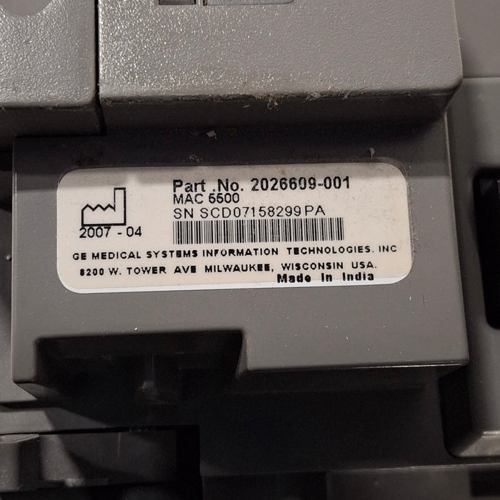 GE Healthcare MAC 5500 ECG without CAM Module