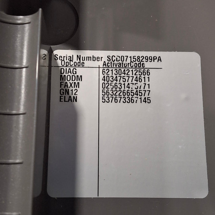 GE Healthcare MAC 5500 ECG without CAM Module