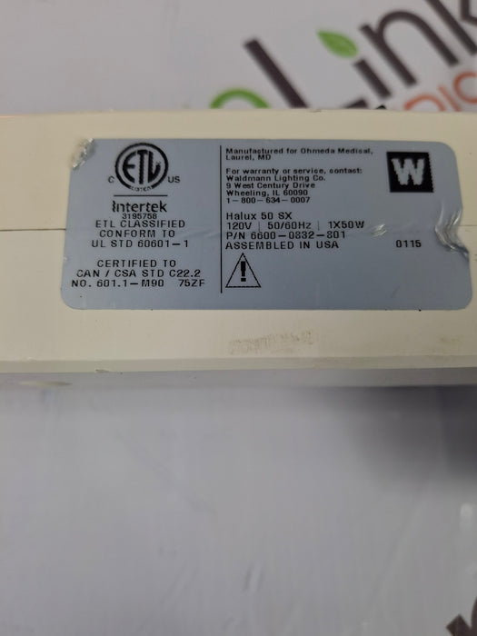 Wildman lighting Co Halux 50sx Exam light