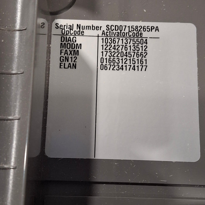 GE Healthcare MAC 5500 ECG without CAM Module