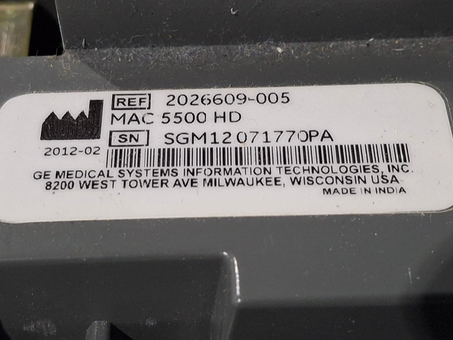 GE Healthcare MAC 5500 HD ECG without CAM Module