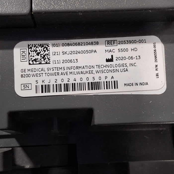 GE Healthcare MAC 5500 HD ECG without CAM Module
