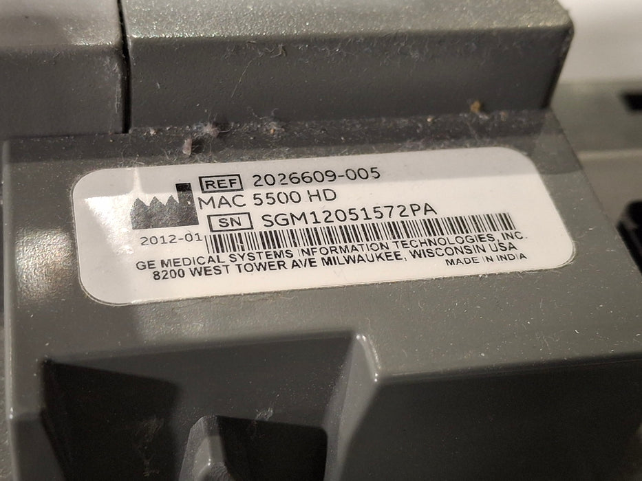 GE Healthcare MAC 5500 HD ECG without CAM Module