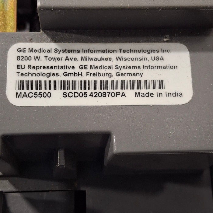 GE Healthcare MAC 5500 ECG without CAM Module
