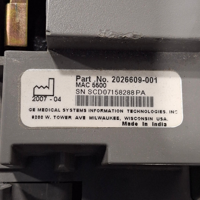 GE Healthcare MAC 5500 ECG without CAM Module