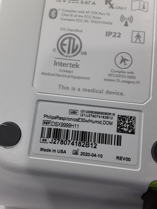 Philips Respironics E30 Ventilator