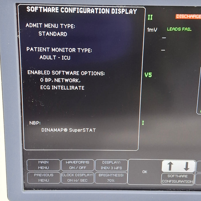 GE Healthcare Dash 4000 - GE/Nellcor SpO2 Patient Monitor