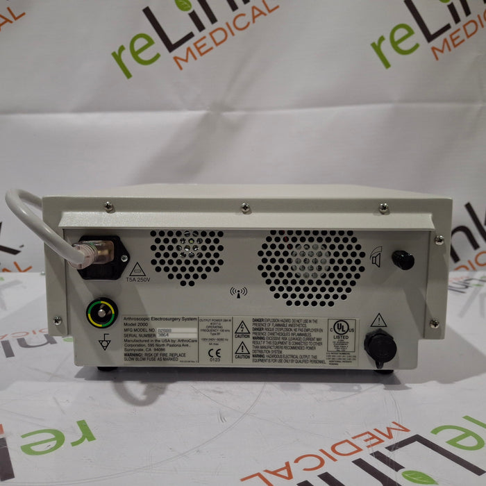 ArthroCare Corporation Coblator System 2000 Plasma Surgery System