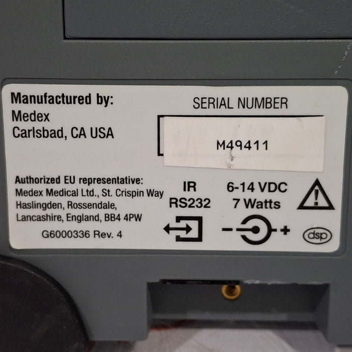 Smiths Medical Medfusion 3500 Version 4 Syringe Infusion Pump