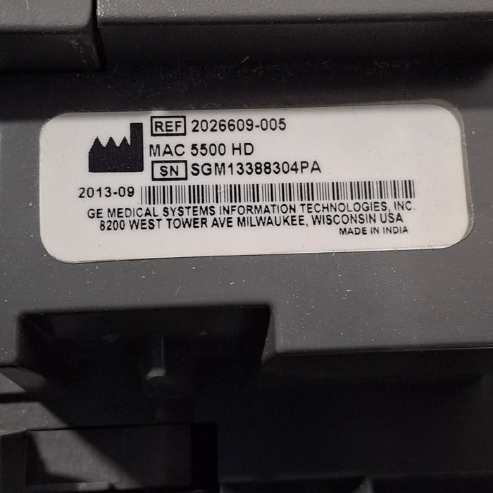 GE Healthcare MAC 5500 HD ECG without CAM Module
