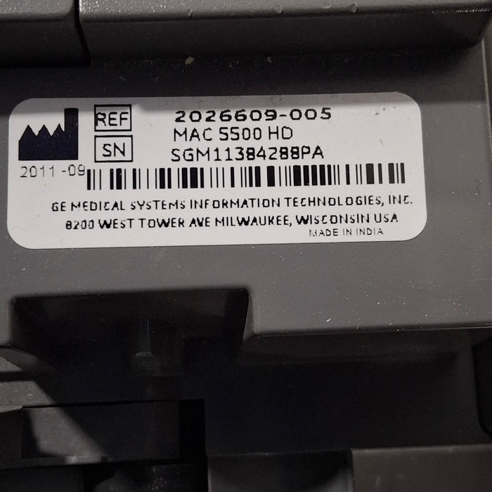 GE Healthcare MAC 5500 HD ECG without CAM Module
