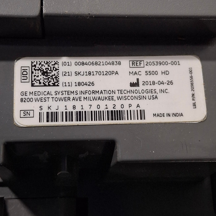 GE Healthcare MAC 5500 HD ECG without CAM Module