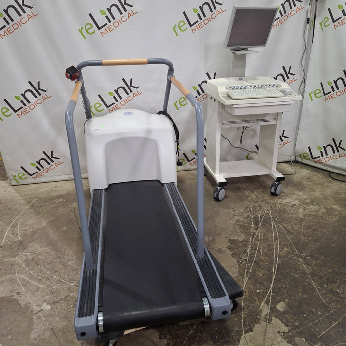 GE Healthcare Case Console w/ T2100 Stress Test System
