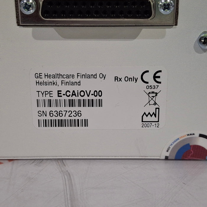 GE Healthcare E-CAiOV Gas Module