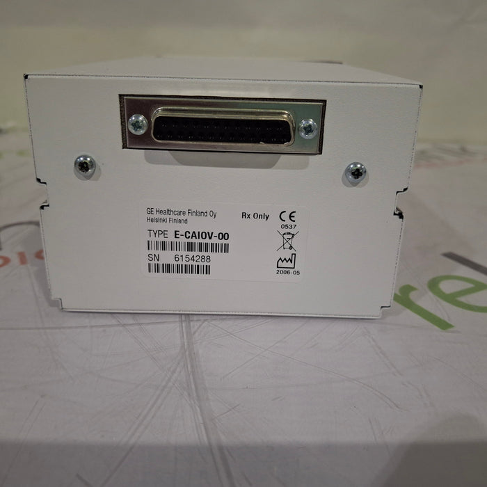 GE Healthcare E-CAiOV Gas Module