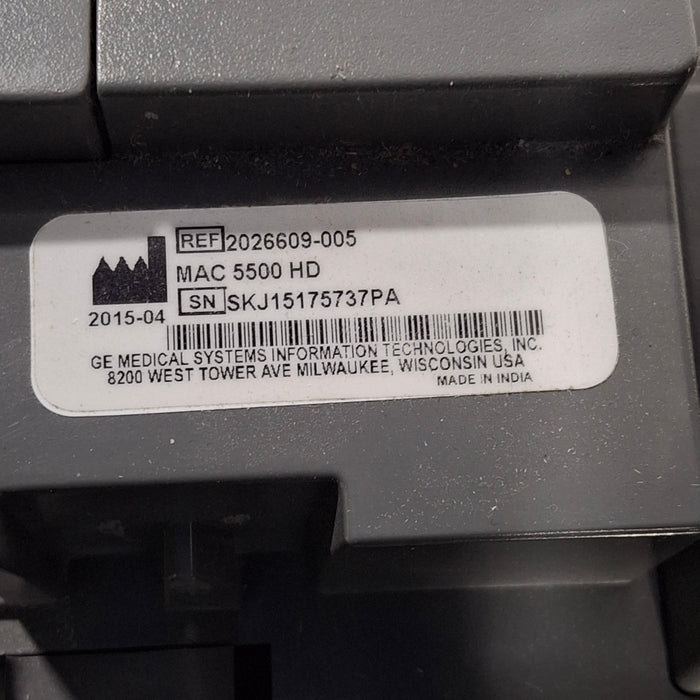 GE Healthcare MAC 5500 HD ECG without CAM Module