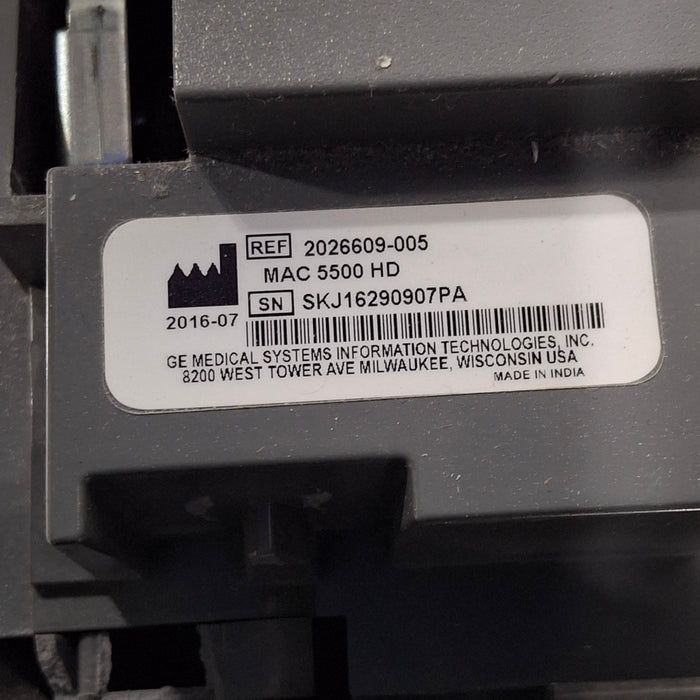 GE Healthcare MAC 5500 HD ECG without CAM Module