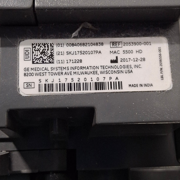GE Healthcare MAC 5500 HD ECG without CAM Module