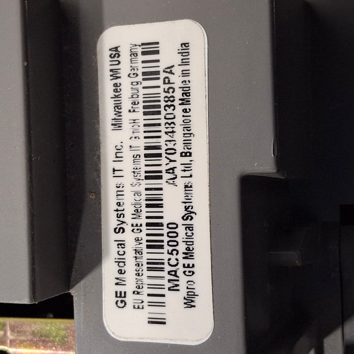 GE Healthcare MAC 5000 ECG without CAM Module