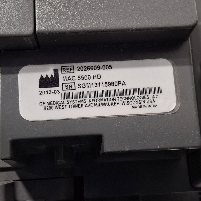 GE Healthcare MAC 5500 HD ECG without CAM Module