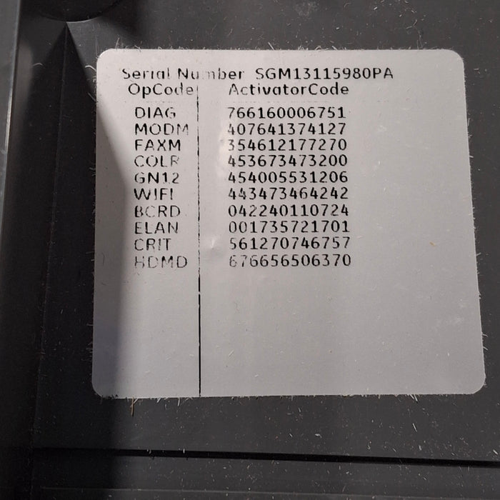 GE Healthcare MAC 5500 HD ECG without CAM Module