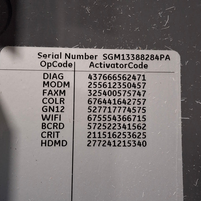 GE Healthcare MAC 5500 HD ECG without CAM Module