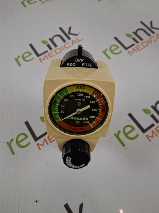 Ohmeda Medical Continuous Vacuum Regulator