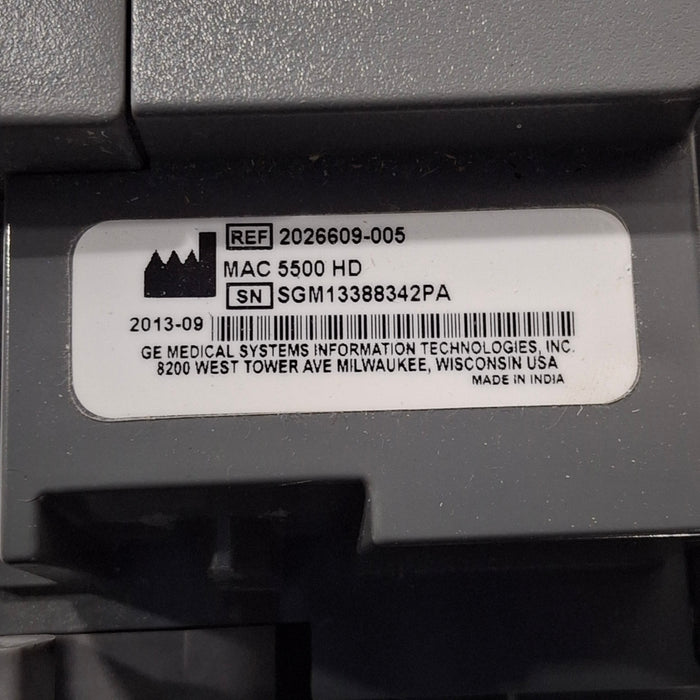 GE Healthcare MAC 5500 HD ECG without CAM Module