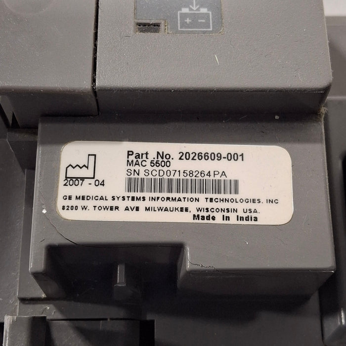 GE Healthcare MAC 5500 ECG without CAM Module