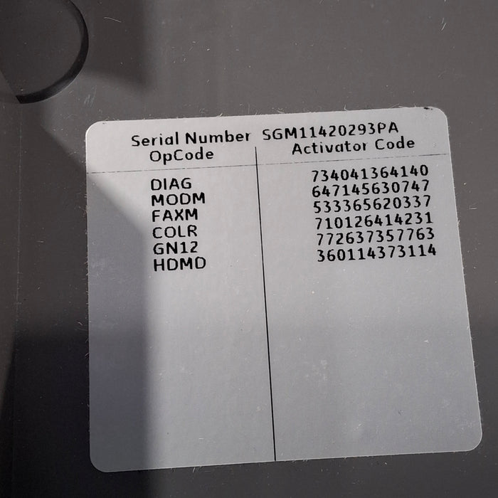 GE Healthcare MAC 5500 HD ECG without CAM Module