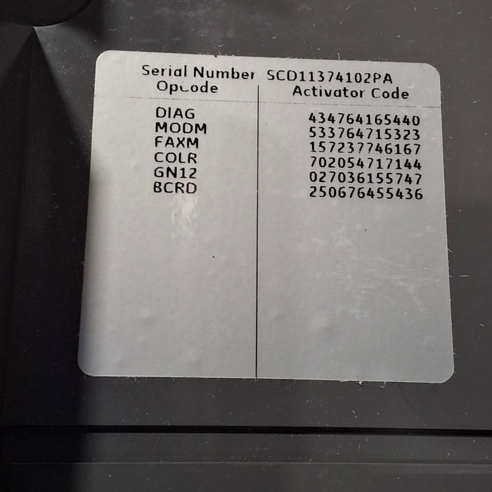 GE Healthcare MAC 5500 ECG without CAM Module