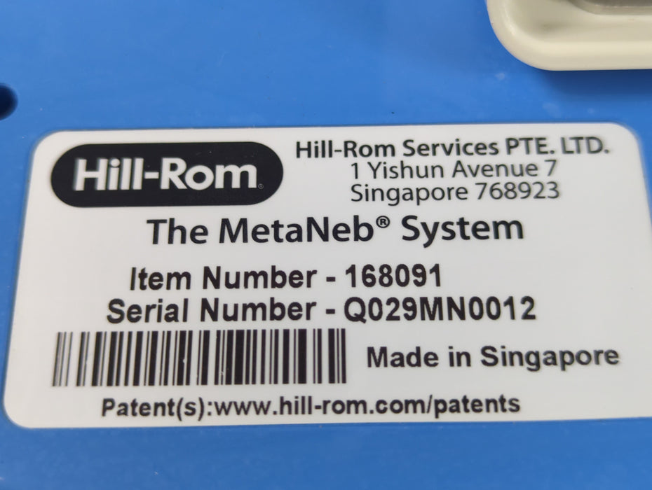 Hill-Rom MetaNeb Lung Therapy System