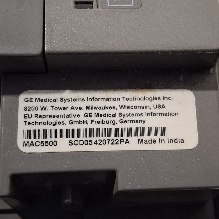GE Healthcare MAC 5500 ECG without CAM Module