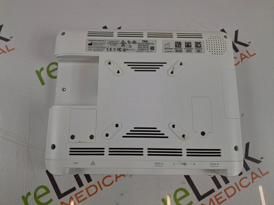 Smartlinx Inc Capsule Technologies Neuron 3 Monitor