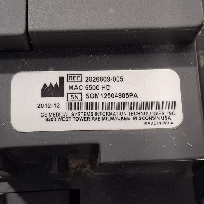 GE Healthcare MAC 5500 HD ECG without CAM Module