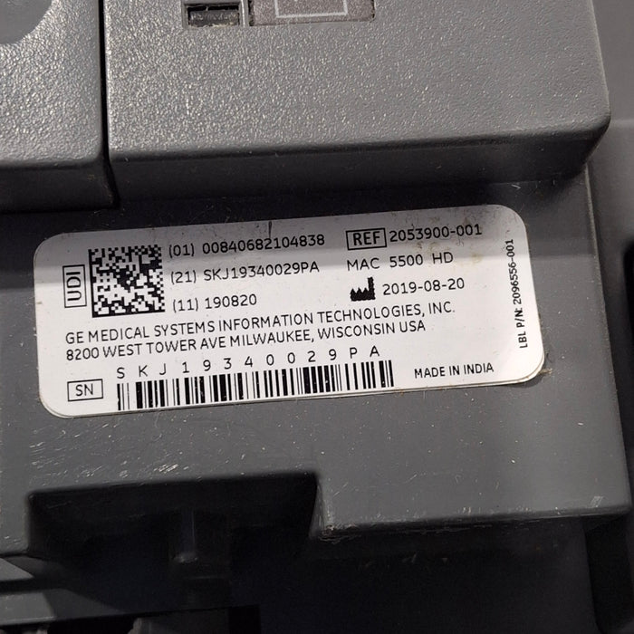 GE Healthcare MAC 5500 HD ECG without CAM Module