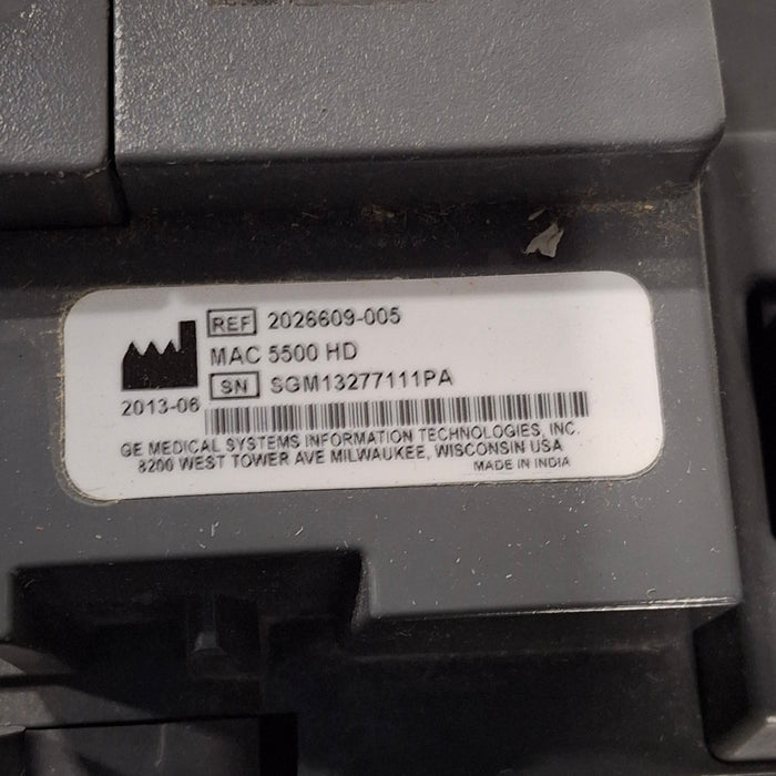 GE Healthcare MAC 5500 HD ECG without CAM Module