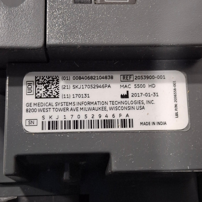 GE Healthcare MAC 5500 HD ECG without CAM Module