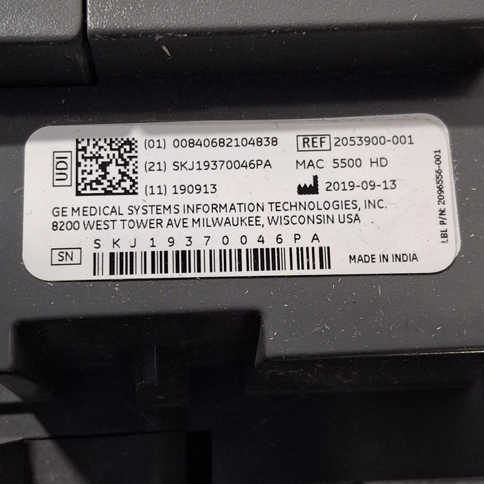 GE Healthcare MAC 5500 HD ECG without CAM Module