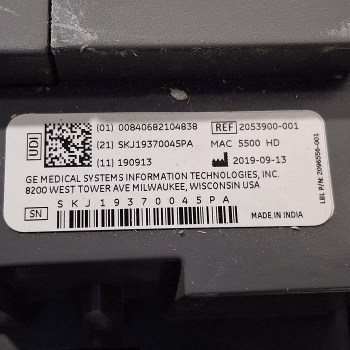 GE Healthcare MAC 5500 HD ECG without CAM Module