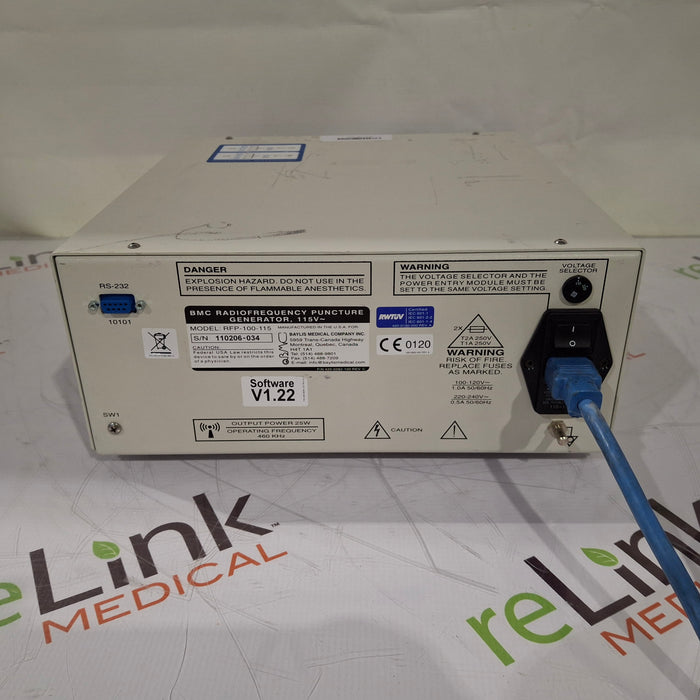 Baylis RFP-100-115 Radio Frequency Puncture System