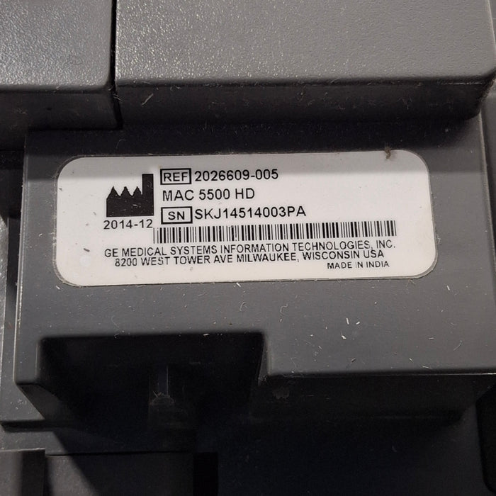 GE Healthcare MAC 5500 HD ECG without CAM Module