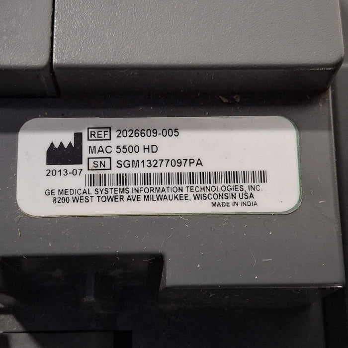 GE Healthcare MAC 5500 HD ECG without CAM Module