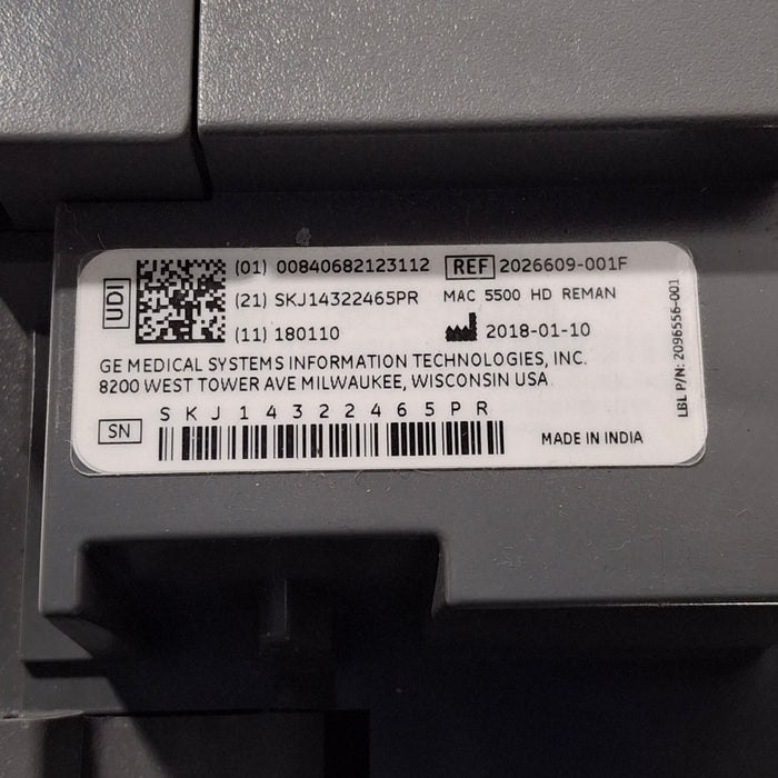GE Healthcare MAC 5500 HD ECG without CAM Module