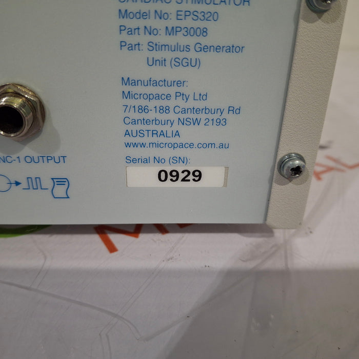 Micropace MP3070-17 Micropace EPS320 Low Capacitance Stimulus Cable