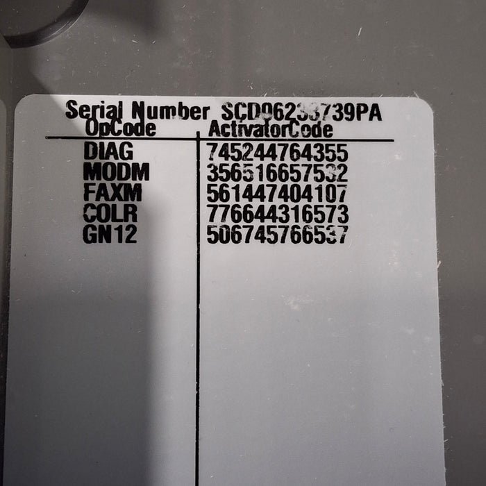 GE Healthcare MAC 5500 ECG without CAM Module