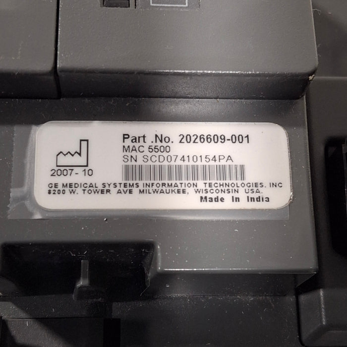 GE Healthcare MAC 5500 ECG without CAM Module