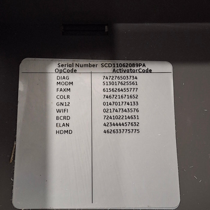 GE Healthcare MAC 5500 HD ECG without CAM Module