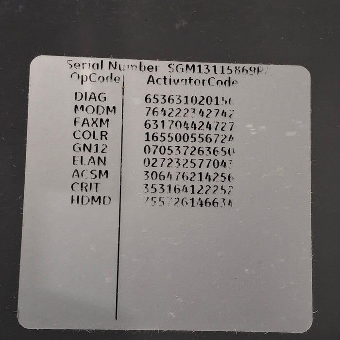 GE Healthcare MAC 5500 HD ECG without CAM Module