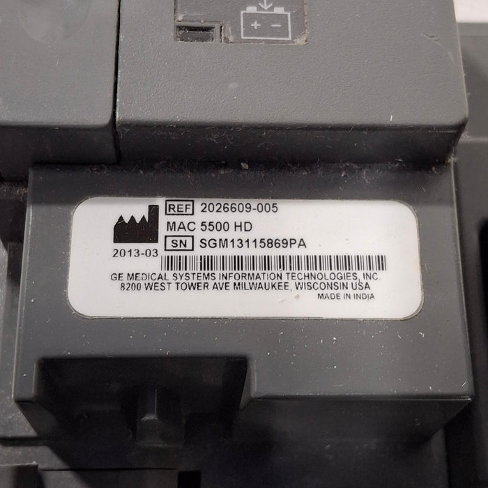 GE Healthcare MAC 5500 HD ECG without CAM Module